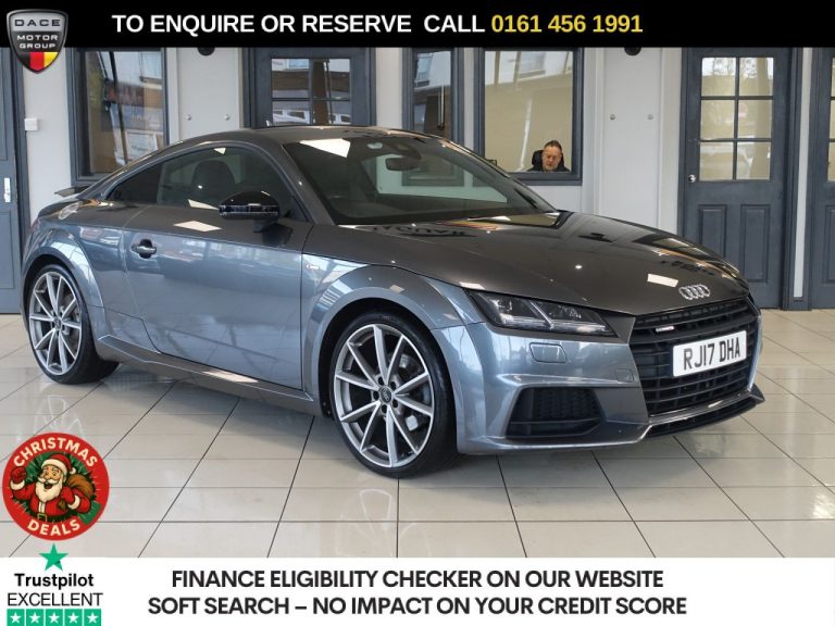 Used 2017 GREY AUDI TT Coupe 2.0 TFSI Black Edition Coupe 3dr Petrol S Tronic quattro Euro 6 (s/s) (230 ps) PETROL (reg. 2017-05-23) (Automatic) for sale in Stockport