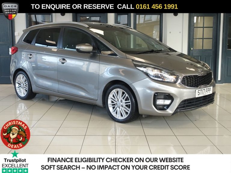 Used 2017 SILVER KIA CARENS MPV 1.7 CRDi 4 MPV 5dr Diesel DCT Euro 6 (s/s) (139 bhp) DIESEL (reg. 2017-03-31) (Automatic) for sale in Stockport