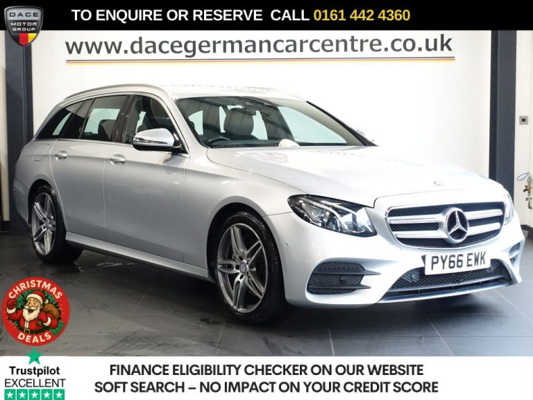 Used 2017 SILVER MERCEDES-BENZ E-CLASS Estate 2.0 E220d AMG Line Estate 5dr Diesel G-Tronic+ Euro 6 (s/s) (194 ps) DIESEL (reg. 2017-02-15) (Automatic) for sale in Stockport