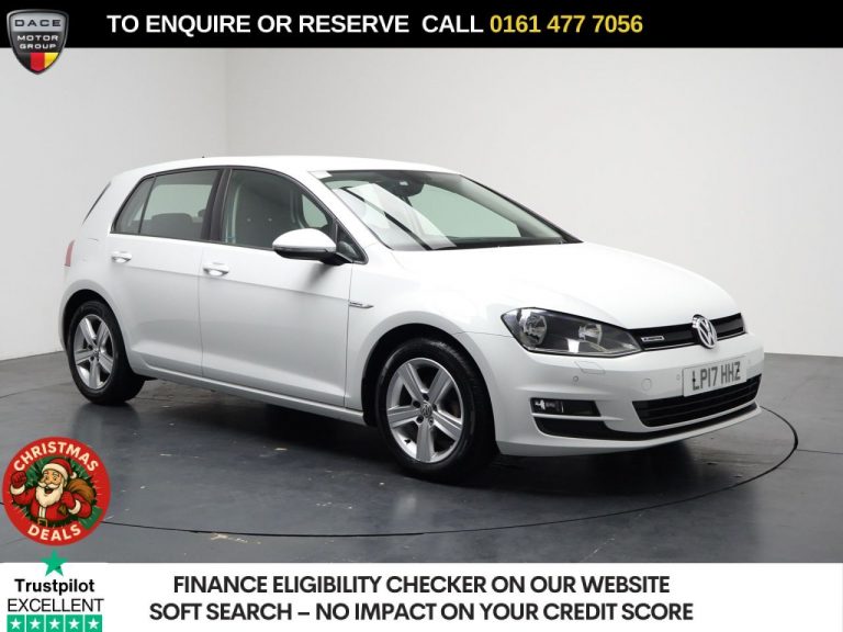 Used 2017 WHITE VOLKSWAGEN GOLF Hatchback 1.0 TSI Match Edition BlueMotion Hatchback 5dr Petrol DSG Euro 6 (s/s) (115 bhp) PETROL (reg. 2017-06-16) (Automatic) for sale in Stockport