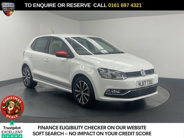 Used 2017 WHITE VOLKSWAGEN POLO Hatchback 1.2 TSI BlueMotion Tech beats Hatchback 5dr Petrol DSG Euro 6 (s/s) (90 ps) PETROL (reg. 2017-04-19) (Automatic) for sale in Stockport