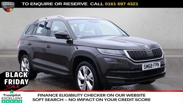 Used 2018 BROWN SKODA KODIAQ SUV 2.0 TDI Edition SUV 5dr Diesel DSG 4WD Euro 6 (s/s) (5 Seat) (150 ps) DIESEL (reg. 2018-12-20) (Automatic) for sale in Manchester Trade