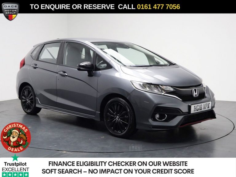 Used 2018 GREY HONDA JAZZ Hatchback 1.5 i-VTEC Sport Navi Hatchback 5dr Petrol CVT Euro 6 (s/s) (130 ps) PETROL (reg. 2018-08-20) (Automatic) for sale in Stockport