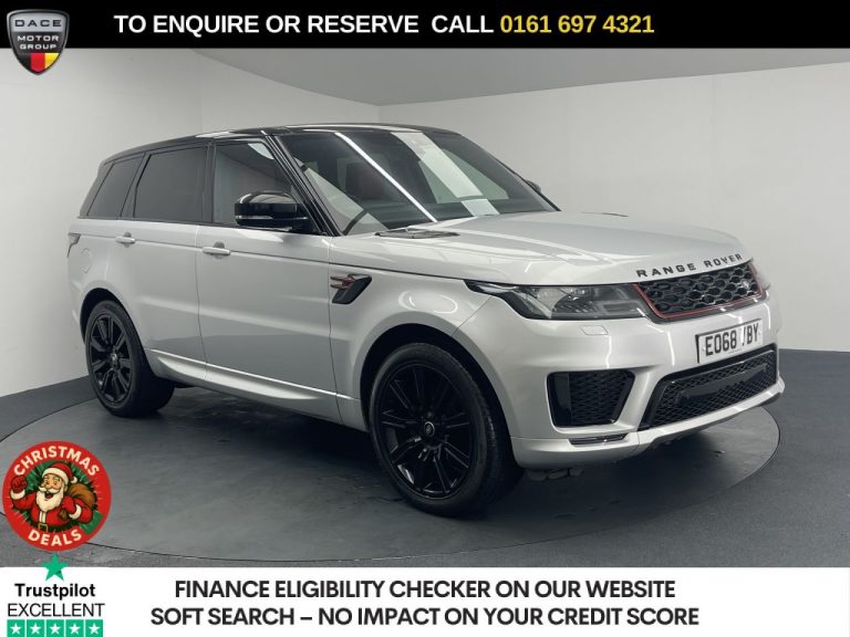Used 2018 SILVER LAND ROVER RANGE ROVER SPORT SUV 3.0 SD V6 HSE Dynamic SUV 5dr Diesel Auto 4WD Euro 6 (s/s) (306 ps) DIESEL (reg. 2018-11-03) (Automatic) for sale in Stockport