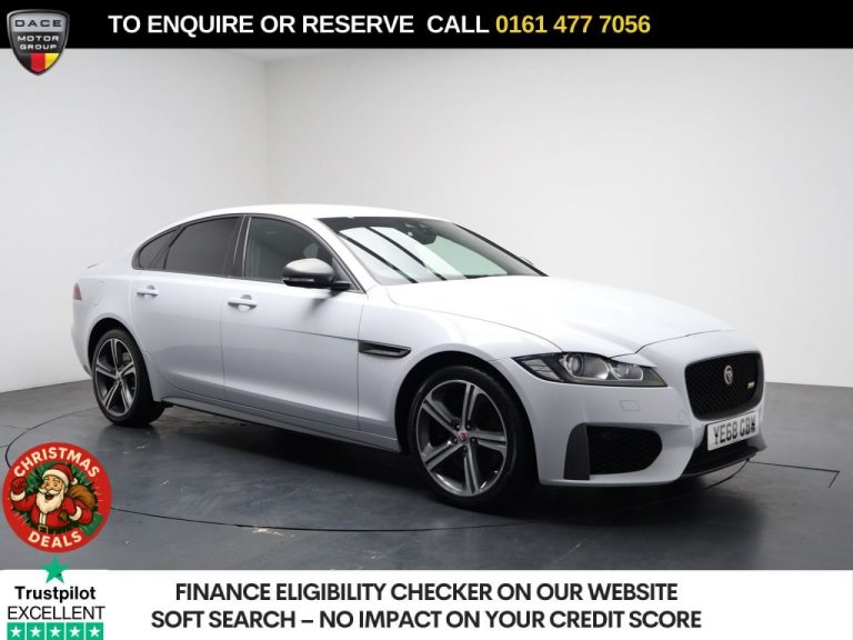 Used 2018 WHITE JAGUAR XF Saloon 3.0d V6 300 Sport Saloon 4dr Diesel Auto Euro 6 (s/s) (300 ps) DIESEL (reg. 2018-09-04) (Automatic) for sale in Stockport