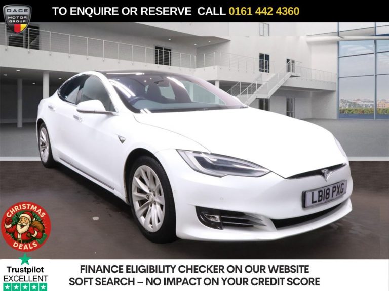 Used 2018 WHITE TESLA MODEL S Hatchback 75D (Dual Motor) Hatchback 5dr Electric Auto 4WD (328 bhp) ELECTRIC (reg. 2018-06-25) (Automatic) for sale in Stockport