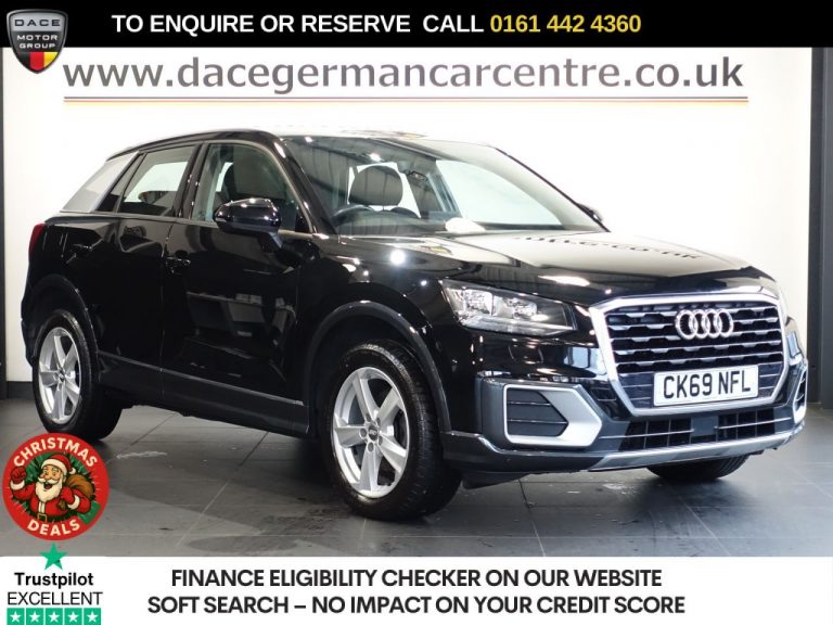 Used 2019 BLACK AUDI Q2 SUV 1.6 TDI 30 Sport SUV 5dr Diesel S Tronic Euro 6 (s/s) (116 ps) DIESEL (reg. 2019-10-18) (Automatic) for sale in Stockport