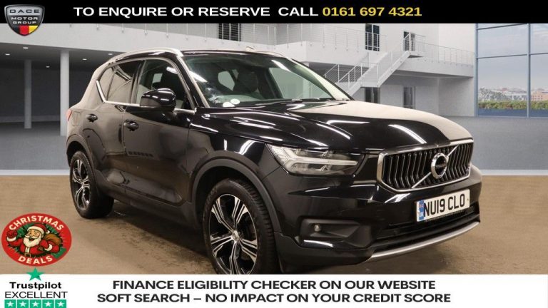 Used 2019 BLACK VOLVO XC40 SUV 2.0 T5 Inscription Pro SUV 5dr Petrol Auto AWD Euro 6 (s/s) (247 ps) PETROL (reg. 2019-03-12) (Automatic) for sale in Stockport