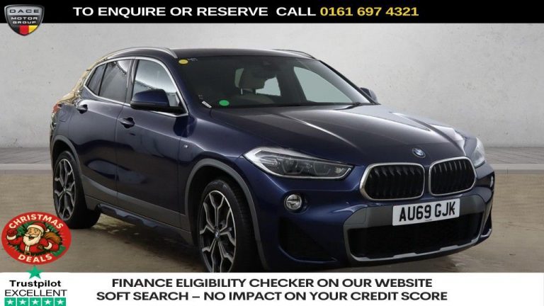 Used 2019 BLUE BMW X2 SUV 2.0 20d M Sport X SUV 5dr Diesel Auto xDrive Euro 6 (s/s) (190 ps) DIESEL (reg. 2019-09-27) (Automatic) for sale in Stockport