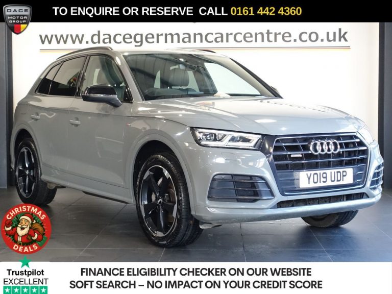 Used 2019 GREY AUDI Q5 SUV 2.0 TDI 40 Black Edition SUV 5dr Diesel S Tronic quattro Euro 6 (s/s) (190 ps) DIESEL (reg. 2019-04-26) (Automatic) for sale in Stockport