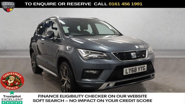 Used 2019 GREY SEAT ATECA SUV 1.5 TSI EVO FR Sport SUV 5dr Petrol DSG Euro 6 (s/s) (150 ps) PETROL (reg. 2019-02-27) (Automatic) for sale in Stockport