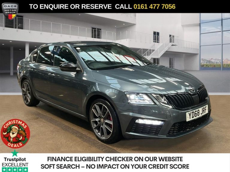 Used 2019 GREY SKODA OCTAVIA Hatchback 2.0 TSI GPF vRS Hatchback 5dr Petrol DSG Euro 6 (s/s) (245 ps) PETROL (reg. 2019-02-04) (Automatic) for sale in Stockport