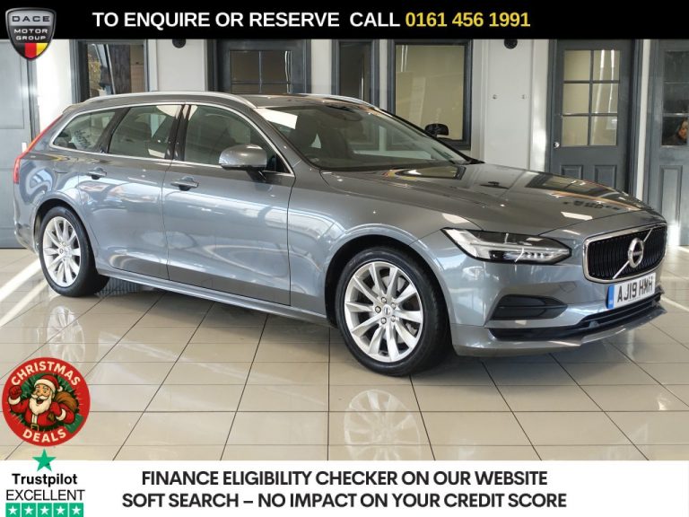 Used 2019 GREY VOLVO V90 Estate 2.0 T4 GPF Momentum Estate 5dr Petrol Auto Euro 6 (s/s) (190 ps) PETROL (reg. 2019-06-28) (Automatic) for sale in Stockport