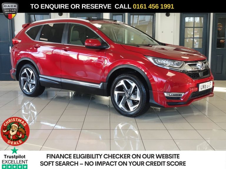 Used 2019 RED HONDA CR-V SUV 1.5 VTEC Turbo EX SUV 5dr Petrol CVT 4WD Euro 6 (193 ps) PETROL (reg. 2019-03-13) (Automatic) for sale in Stockport