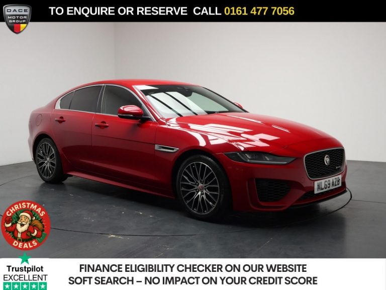 Used 2019 RED JAGUAR XE Saloon 2.0 P250i R-Dynamic S Saloon 4dr Petrol Auto Euro 6 (s/s) (250 ps) PETROL (reg. 2019-09-30) (Automatic) for sale in Stockport