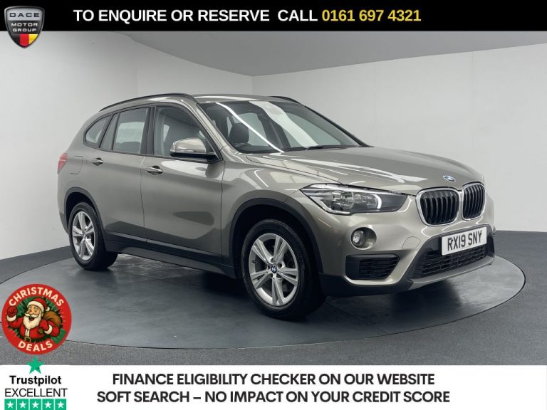 Used 2019 SILVER BMW X1 SUV 2.0 20d SE SUV 5dr Diesel Auto xDrive Euro 6 (s/s) (190 ps) DIESEL (reg. 2019-03-14) (Automatic) for sale in Stockport
