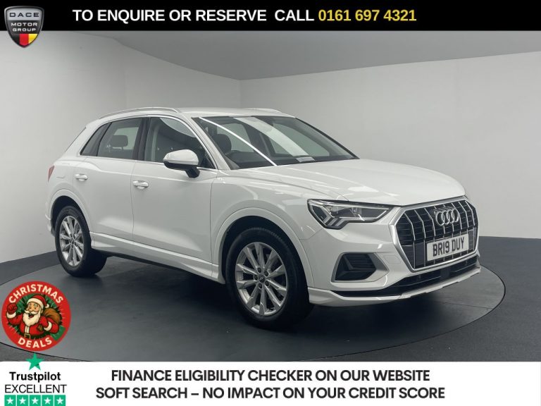 Used 2019 WHITE AUDI Q3 SUV 1.5 TFSI CoD 35 Sport SUV 5dr Petrol S Tronic Euro 6 (s/s) (150 ps) PETROL (reg. 2019-07-26) (Automatic) for sale in Stockport
