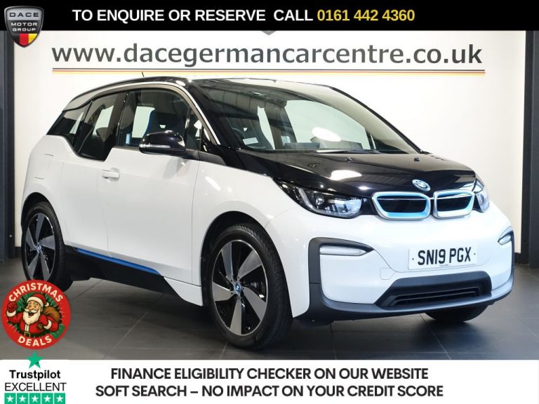 Used 2019 WHITE BMW I3 Hatchback 42.2kWh Hatchback 5dr Electric Auto (170 ps) ELECTRIC (reg. 2019-03-06) (Automatic) for sale in Stockport
