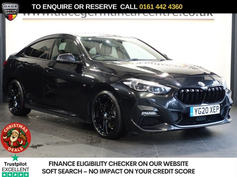 Used 2020 BLACK BMW 2 SERIES GRAN COUPE Saloon 2.0 220d M Sport Saloon 4dr Diesel Auto Euro 6 (s/s) (190 ps) DIESEL (reg. 2020-03-10) (Automatic) for sale in Stockport