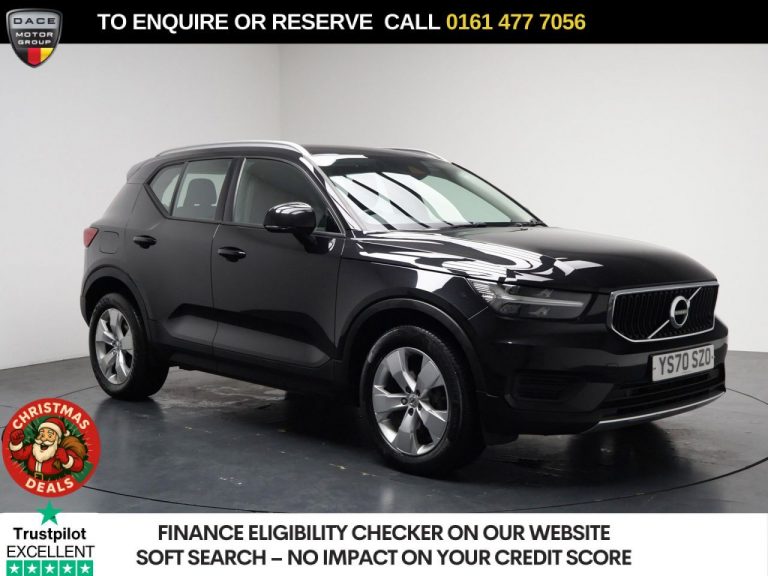 Used 2020 BLACK VOLVO XC40 SUV 1.5 T3 Momentum SUV 5dr Petrol Auto Euro 6 (s/s) (163 ps) PETROL (reg. 2020-11-27) (Automatic) for sale in Stockport