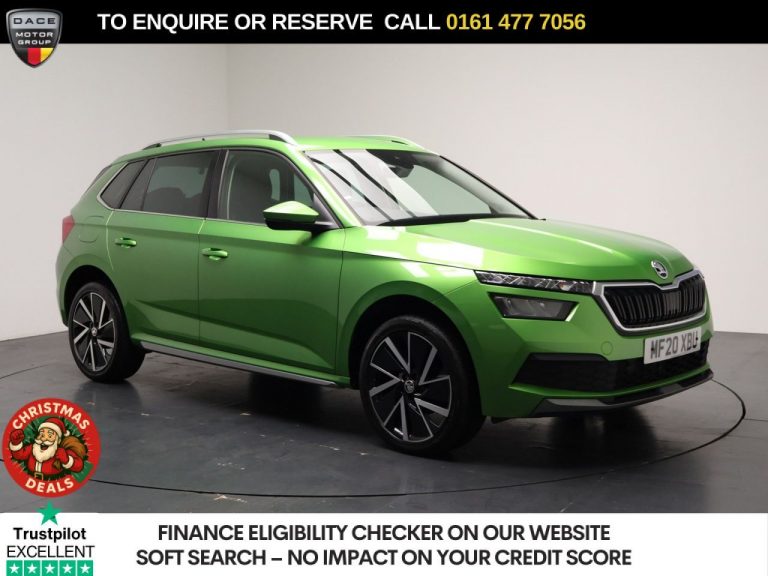 Used 2020 GREEN SKODA KAMIQ SUV 1.5 TSI ACT SE L SUV 5dr Petrol DSG Euro 6 (s/s) (150 ps) PETROL (reg. 2020-06-08) (Automatic) for sale in Stockport