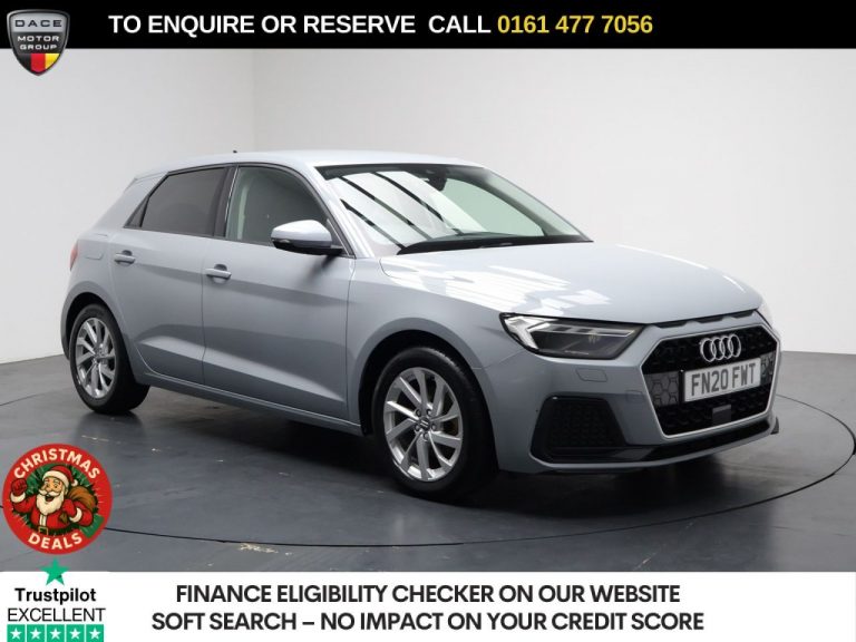 Used 2020 GREY AUDI A1 Hatchback 1.0 TFSI 30 Sport Sportback 5dr Petrol S Tronic Euro 6 (s/s) (116 ps) PETROL (reg. 2020-03-01) (Automatic) for sale in Stockport