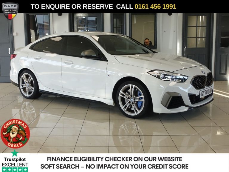 Used 2020 WHITE BMW 2 SERIES GRAN COUPE Saloon 2.0 M235i Saloon 4dr Petrol Auto xDrive Euro 6 (s/s) (306 ps) PETROL (reg. 2020-10-02) (Automatic) for sale in Stockport