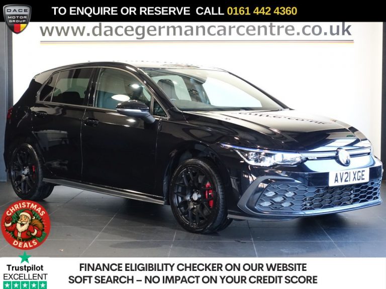 Used 2021 BLACK VOLKSWAGEN GOLF Hatchback 1.4 TSI 13kWh GTE Hatchback 5dr Petrol Plug-in Hybrid DSG Euro 6 (s/s) (245 ps) PETROL PLUG-IN HYBRID (reg. 2021-05-21) (Automatic) for sale in Stockport