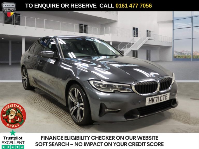 Used 2021 GREY BMW 3 SERIES Saloon 2.0 330e 12kWh Sport Pro Saloon 4dr Petrol Plug-in Hybrid Auto Euro 6 (s/s) (292 ps) PETROL PLUG-IN HYBRID (reg. 2021-11-15) (Automatic) for sale in Stockport