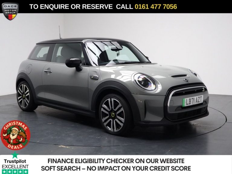 Used 2021 GREY MINI Electric Hatch Hatchback Cooper SE 32.6kWh Level 2 Hatchback 3dr Electric Auto (184 ps) ELECTRIC (reg. 2021-11-12) (Automatic) for sale in Stockport