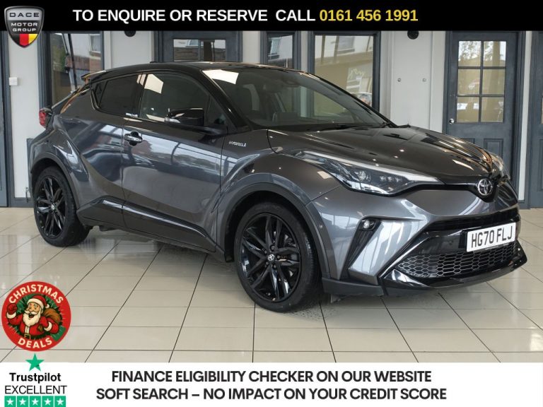Used 2021 GREY TOYOTA C-HR SUV 1.8 VVT-h GR SPORT SUV 5dr Petrol Hybrid CVT Euro 6 (s/s) (122 ps) PETROL HYBRID (reg. 2021-02-26) (Automatic) for sale in Stockport