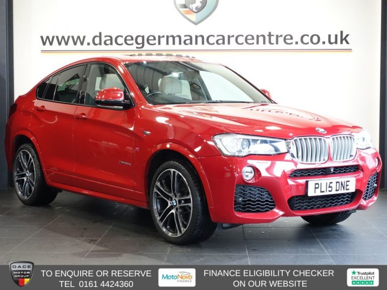 Used 2015 RED BMW X4 SUV 3.0 35d M Sport SUV 5dr Diesel Auto xDrive Euro 6 (s/s) (313 ps) Â£10K EXTRAS DIESEL (reg. 2015-06-30) (Automatic) for sale in Stockport