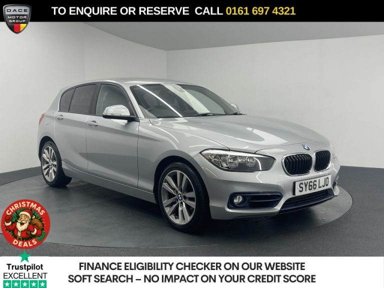Used 2016 SILVER BMW 1 SERIES Hatchback 2.0 120d Sport Hatchback 5dr Diesel Auto xDrive Euro 6 (s/s) (190 ps) DIESEL (reg. 2016-09-07) (Automatic) for sale in Stockport