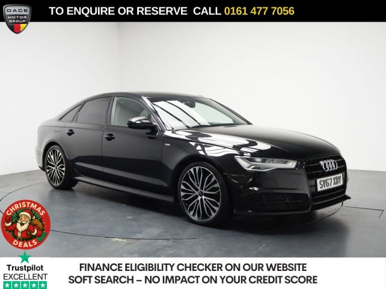 Used 2017 BLACK AUDI A6 SALOON Saloon 2.0 TDI ultra Black Edition Saloon 4dr Diesel S Tronic Euro 6 (s/s) (190 ps) DIESEL (reg. 2017-11-30) (Automatic) for sale in Stockport