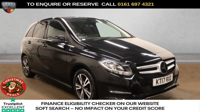 Used 2017 BLACK MERCEDES-BENZ B-CLASS MPV 1.5 B180d SE MPV 5dr Diesel 7G-DCT Euro 6 (s/s) (109 ps) DIESEL (reg. 2017-05-25) (Automatic) for sale in Stockport