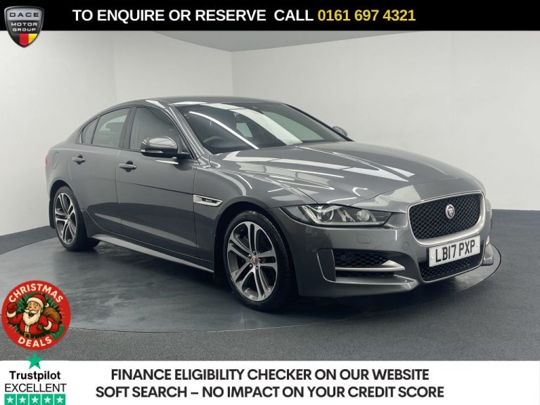 Used 2017 GREY JAGUAR XE Saloon 2.0i R-Sport Saloon 4dr Petrol Auto Euro 6 (s/s) (200 ps) PETROL (reg. 2017-06-02) (Automatic) for sale in Stockport