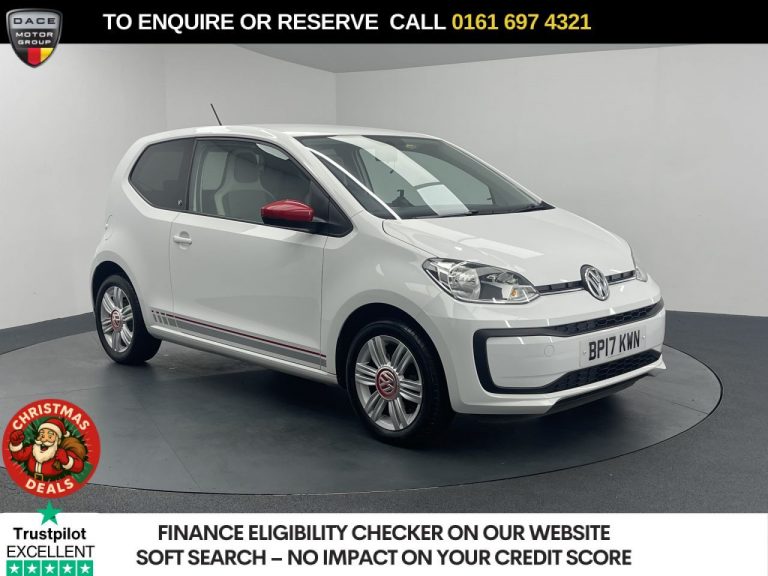 Used 2017 WHITE VOLKSWAGEN UP! Hatchback 1.0 up! beats Hatchback 3dr Petrol ASG Euro 6 (60 ps) PETROL (reg. 2017-06-22) (Automatic) for sale in Stockport