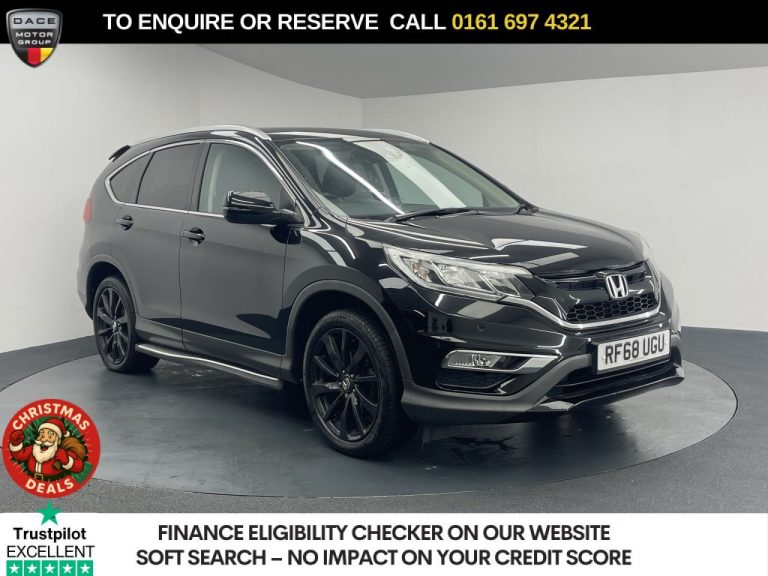 Used 2018 BLACK HONDA CR-V SUV 2.0 i-VTEC SE Plus Navi SUV 5dr Petrol Auto 4WD Euro 6 (155 ps) PETROL (reg. 2018-12-07) (Automatic) for sale in Stockport