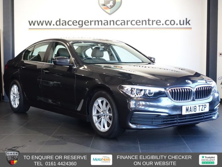 Used 2018 GREY BMW 5 SERIES Saloon 2.0 520d SE Saloon 4dr Diesel Auto xDrive Euro 6 (s/s) (190 ps) Â£2240 EXTRAS DIESEL (reg. 2018-03-23) (Automatic) for sale in Stockport