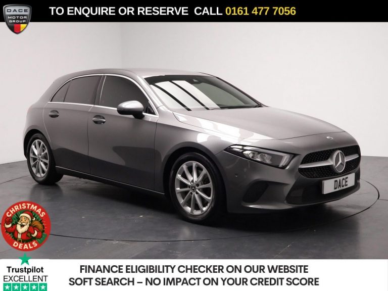 Used 2018 GREY MERCEDES-BENZ A-CLASS Hatchback 1.3 A200 Sport (Executive) Hatchback 5dr Petrol 7G-DCT Euro 6 (s/s) (163 ps) PETROL (reg. 2018-10-16) (Automatic) for sale in Stockport