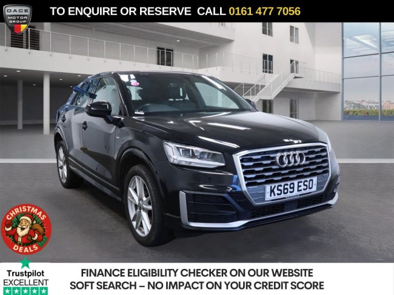 Used 2019 BLACK AUDI Q2 SUV 1.5 TFSI CoD 35 S line SUV 5dr Petrol S Tronic Euro 6 (s/s) (150 ps) PETROL (reg. 2019-11-16) (Automatic) for sale in Stockport