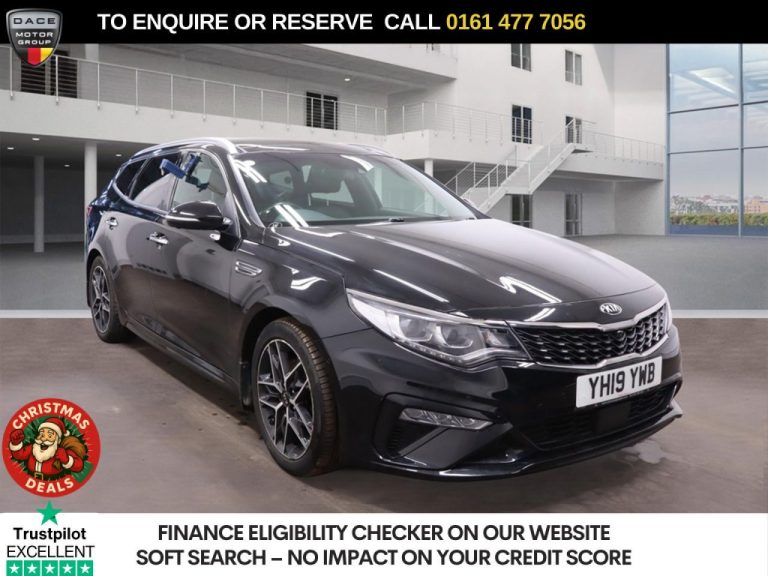 Used 2019 BLACK KIA OPTIMA Estate 1.6 CRDi GT-Line S Sportswagon 5dr Diesel DCT Euro 6 (s/s) (134 bhp) DIESEL (reg. 2019-03-11) (Automatic) for sale in Stockport