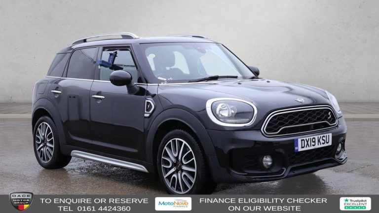 Used 2019 BLACK MINI COUNTRYMAN SUV 2.0 Cooper S Sport SUV 5dr Petrol Steptronic Euro 6 (s/s) (192 ps) PETROL (reg. 2019-03-01) (Automatic) for sale in Stockport