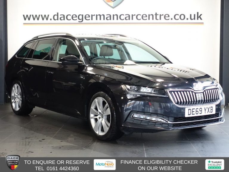 Used 2019 BLACK SKODA SUPERB Estate 2.0 TDI SE L Estate 5dr Diesel DSG Euro 6 (s/s) (150 ps) DIESEL (reg. 2019-11-29) (Automatic) for sale in Stockport