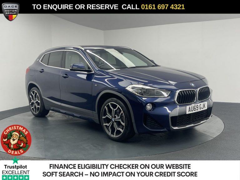 Used 2019 BLUE BMW X2 SUV 2.0 20d M Sport X SUV 5dr Diesel Auto xDrive Euro 6 (s/s) (190 ps) DIESEL (reg. 2019-09-27) (Automatic) for sale in Stockport