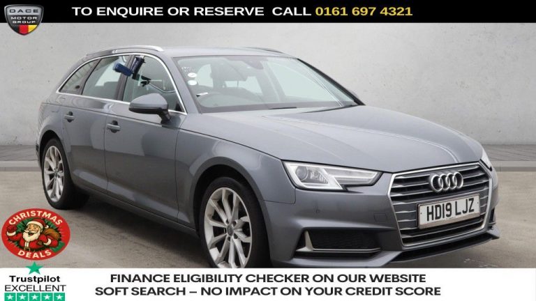 Used 2019 GREY AUDI A4 AVANT Estate 2.0 TDI 35 Sport Estate 5dr Diesel S Tronic Euro 6 (s/s) (150 ps) DIESEL (reg. 2019-06-18) (Automatic) for sale in Stockport