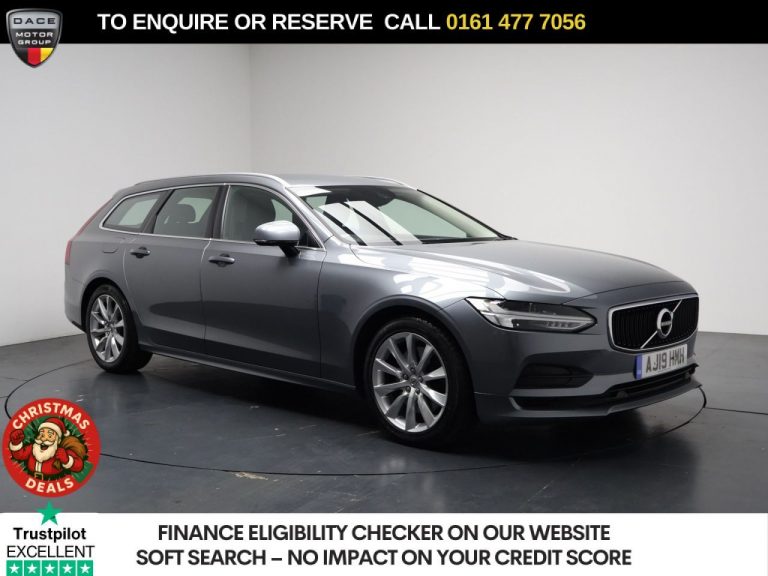 Used 2019 GREY VOLVO V90 Estate 2.0 T4 GPF Momentum Estate 5dr Petrol Auto Euro 6 (s/s) (190 ps) PETROL (reg. 2019-06-28) (Automatic) for sale in Stockport