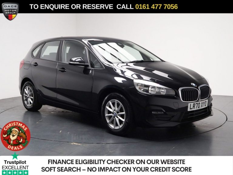 Used 2020 BLACK BMW 2 SERIES ACTIVE TOURER MPV 1.5 218i SE MPV 5dr Petrol DCT Euro 6 (s/s) (140 ps) PETROL (reg. 2020-09-30) (Automatic) for sale in Stockport