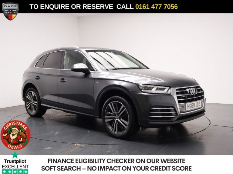 Used 2020 GREY AUDI Q5 SUV 2.0 TFSI 45 S line SUV 5dr Petrol S Tronic quattro Euro 6 (s/s) (245 ps) PETROL (reg. 2020-01-28) (Automatic) for sale in Stockport