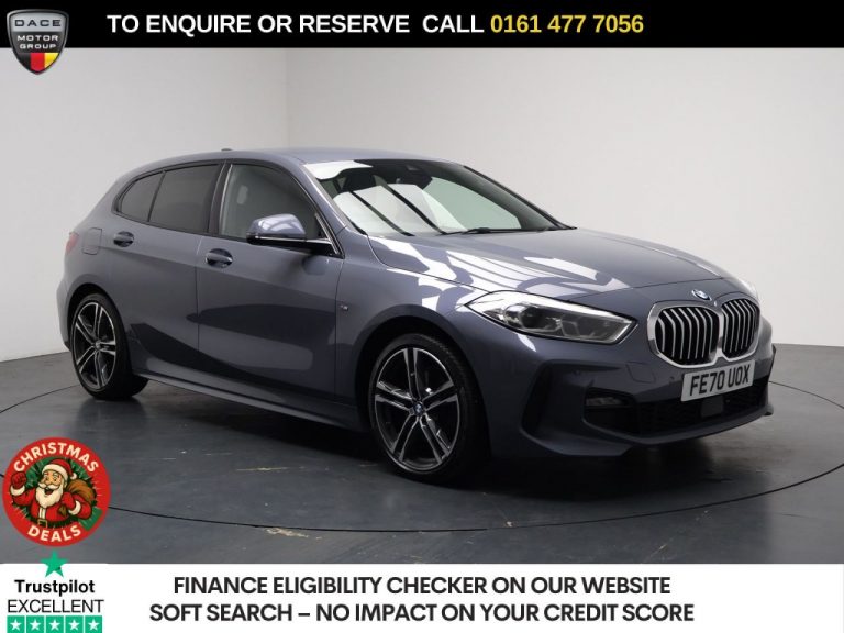 Used 2020 GREY BMW 1 SERIES Hatchback 1.5 116d M Sport Hatchback 5dr Diesel DCT Euro 6 (s/s) (116 ps) DIESEL (reg. 2020-09-03) (Automatic) for sale in Stockport